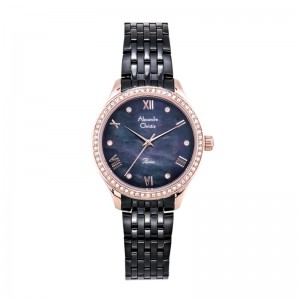 Alexandre Christie AC 2693 Rosegold Black LHBBRMA